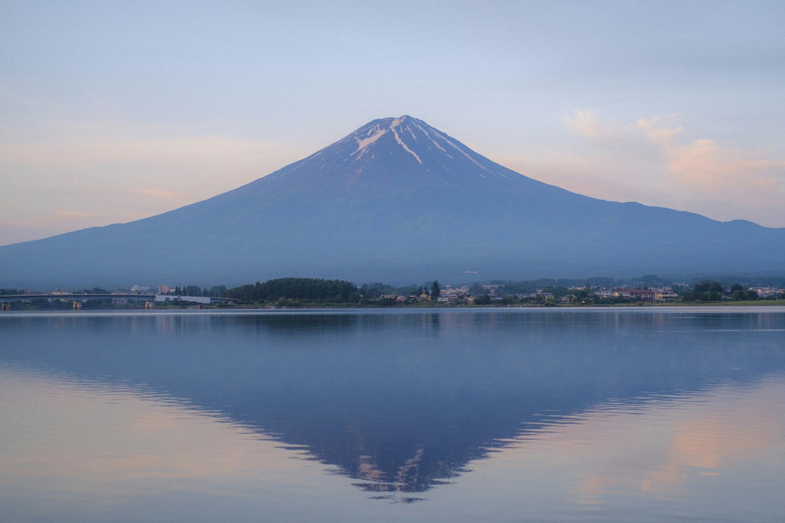 Mount Fuji viewed from the Lake Kawaguchi area